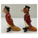 Vintage Collectible BEATRIX POTTER Royal Albert Fox Figurines