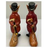 Vintage Collectible BEATRIX POTTER Royal Albert Fox Figurines