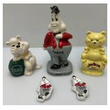 Misc. WADE Jim Beam Figurine Collectibles