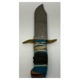Vintage Knife Made In Pakistan With 10" Blade