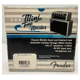 Vintage Miniature FENDER Portable  Mini Tone Master Amp In Original Box (Works)