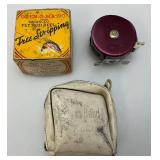 Vintage South Bend OREN-O-MATIC  Balanced Fly Rod Reel Free Stripping In Original Box & Vinyl Bag Vintage South Bend OREN-O-MATIC  Balanced Fly Rod Reel Free Stripping In Original Box & Vinyl Bag