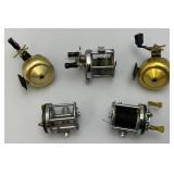Group Of Vintage Fiching Reels Including Pflueger, Shakespeare And More Group Of Vintage Fiching Reels Including Pflueger, Shakespeare And More