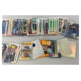 Misc. Unsorted Baseball Cards Packs And More Some In Protective Sleeves Misc. Unsorted Baseball Cards Packs And More Some In Protective Sleeves