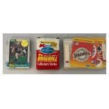 Misc. Unsorted Baseball Cards Packs And More Some In Protective Sleeves Misc. Unsorted Baseball Cards Packs And More Some In Protective Sleeves