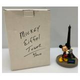 Vintage Collectible Disneyland Paris Mickey Mouse With Effel Tower Figurine Vintage Collectible Disneyland Paris Mickey Mouse With Effel Tower Figurine