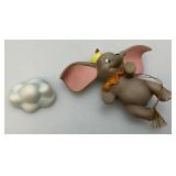 EST. $75.00-$100.00 Vintage WDCC Dumbo & Timothy "When I See An Elephant Fly" Figurine  With COA In Original Box EST. $75.00-$100.00 Vintage WDCC Dumbo & Timothy "When I See An Elephant Fly" Figurine  With COA In Original Box