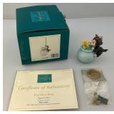 EST. $75.00-$125.00 Vintage WDCC Figaro And Cleo Ornament "Purrfect Kiss"  Figurine  With COA In Original Box EST. $75.00-$125.00 Vintage WDCC Figaro And Cleo Ornament "Purrfect Kiss"  Figurine  With COA In Original Box