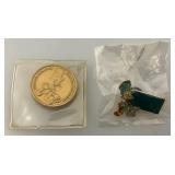 EST. $75.00-$125.00 Vintage WDCC Figaro And Cleo Ornament "Purrfect Kiss"  Figurine  With COA In Original Box EST. $75.00-$125.00 Vintage WDCC Figaro And Cleo Ornament "Purrfect Kiss"  Figurine  With COA In Original Box