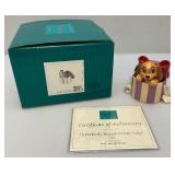 EST. $125.00-$175.00 Vintage WDCC Lady And The Tramp "A Perfectly Beautiful Little Lady" Figurine  With COA In Original Box EST. $125.00-$175.00 Vintage WDCC Lady And The Tramp "A Perfectly Beautiful Little Lady" Figurine  With COA In Original Box