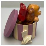 EST. $125.00-$175.00 Vintage WDCC Lady And The Tramp "A Perfectly Beautiful Little Lady" Figurine  With COA In Original Box EST. $125.00-$175.00 Vintage WDCC Lady And The Tramp "A Perfectly Beautiful Little Lady" Figurine  With COA In Original Box