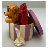 EST. $125.00-$175.00 Vintage WDCC Lady And The Tramp "A Perfectly Beautiful Little Lady" Figurine  With COA In Original Box EST. $125.00-$175.00 Vintage WDCC Lady And The Tramp "A Perfectly Beautiful Little Lady" Figurine  With COA In Original Box