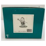EST. $175.00-$225.00 Vintage WDCC Beauty & The Beast Cogsworth Figurine  With COA In Original Box EST. $175.00-$225.00 Vintage WDCC Beauty & The Beast Cogsworth Figurine  With COA In Original Box