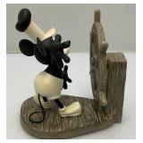 Vintage WDCS Mickey Mouse 5 Year Anniversary "STEAMBOAT WILLIE" Figurine  With COA In Original Box Vintage WDCS Mickey Mouse 5 Year Anniversary "STEAMBOAT WILLIE" Figurine  With COA In Original Box