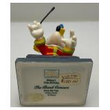 EST. $125.00-$200.00 RARE Vintage WDCC Conductor Mickey Mouse Figurine  With COA In Original Box EST. $125.00-$200.00 RARE Vintage WDCC Conductor Mickey Mouse Figurine  With COA In Original Box