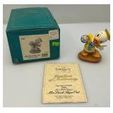 Vintage WDCC Huey Duck Figurine  With COA In Original Box Vintage WDCC Huey Duck Figurine  With COA In Original Box