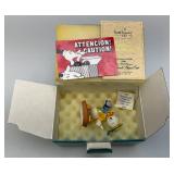 Vintage WDCC Huey Duck Figurine  With COA In Original Box Vintage WDCC Huey Duck Figurine  With COA In Original Box