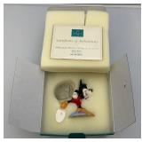 Est. $45.00-$75.00 Vintage WDCC Mickey "On Top Of The World" Figurine  With COA In Original Box Est. $45.00-$75.00 Vintage WDCC Mickey "On Top Of The World" Figurine  With COA In Original Box