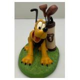 EST. $125.00-$200.00 Vintage WDCC Pluto "A Golfer EST. $125.00-$200.00 Vintage WDCC Pluto "A Golfer