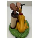 EST. $125.00-$200.00 Vintage WDCC Pluto "A Golfer EST. $125.00-$200.00 Vintage WDCC Pluto "A Golfer