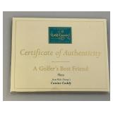 EST. $125.00-$200.00 Vintage WDCC Pluto "A Golfer EST. $125.00-$200.00 Vintage WDCC Pluto "A Golfer