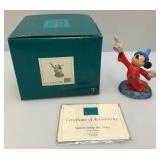 EST. $175.00-$225.00 RARE Vintage WDCC Fantasia Wizard Mickey Figurine With COA In Original Box EST. $175.00-$225.00 RARE Vintage WDCC Fantasia Wizard Mickey Figurine With COA In Original Box