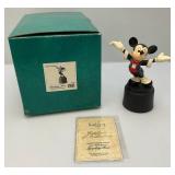 EST. $125.00-$200.00 Vintage WDCC Mickey Conductor "Symphony Hour" Figurine  With COA In Original Box EST. $125.00-$200.00 Vintage WDCC Mickey Conductor "Symphony Hour" Figurine  With COA In Original Box