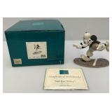 EST. $85.00-$120.00 Vintage WDCC Mickey Mouse "Rah! Rah!" Figurine  With COA In Original Box EST. $85.00-$120.00 Vintage WDCC Mickey Mouse "Rah! Rah!" Figurine  With COA In Original Box