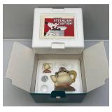 EST. $175.00-$225.00 Vintage WDCC Beauty & The Beast "Good Night, Luv" Mrs. Potts And Chip Figurine  With COA In Original Box EST. $175.00-$225.00 Vintage WDCC Beauty & The Beast "Good Night, Luv" Mrs. Potts And Chip Figurine  With COA In Original Box