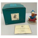 EST. $85.00-$120.00 Vintage WDCC Donald Duck "Fa La La" Figurine  With COA In Original Box EST. $85.00-$120.00 Vintage WDCC Donald Duck "Fa La La" Figurine  With COA In Original Box