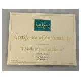 EST. $95.00-$150.00 Vintage WDCC Pinocchio Jimmy Cricket "I Made Myself At Home" Figurine   With COA In Original Box EST. $95.00-$150.00 Vintage WDCC Pinocchio Jimmy Cricket "I Made Myself At Home" Figurine   With COA In Original Box