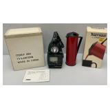 Portable TV lantern & Thermique .75 Litre Thermal Server (Both NIB) Portable TV lantern & Thermique .75 Litre Thermal Server (Both NIB)