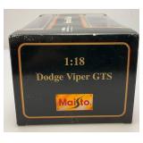 Maisto 1:18 Scale Special Edition Die Cast Dodge Viper GTS  (NIB) Maisto 1:18 Scale Special Edition Die Cast Dodge Viper GTS  (NIB)