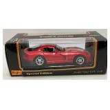 Maisto 1:18 Scale Special Edition Die Cast Dodge Viper GTS  (NIB) Maisto 1:18 Scale Special Edition Die Cast Dodge Viper GTS  (NIB)