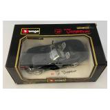 Bburago 1:18 Scale Die Cast Dodge Viper RT/10 Black (NIB) Bburago 1:18 Scale Die Cast Dodge Viper RT/10 Black (NIB)