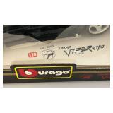 Bburago 1:18 Scale Die Cast Dodge Viper RT/10 Black (NIB) Bburago 1:18 Scale Die Cast Dodge Viper RT/10 Black (NIB)