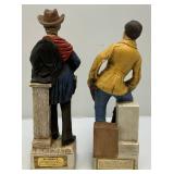 Misc. Collectible Figural Jim Beam Decanters (EMPTY) Misc. Collectible Figural Jim Beam Decanters (EMPTY)