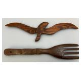 Misc. Vintage Hand Carved Wooden Items & More Misc. Vintage Hand Carved Wooden Items & More