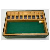 Vintage Wooden Shut The Box Game Vintage Wooden Shut The Box Game