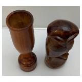 Misc. Vintage Hand Carved Wooden Items & More Misc. Vintage Hand Carved Wooden Items & More