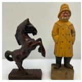 Misc. Vintage Hand Carved Wooden Items & More Misc. Vintage Hand Carved Wooden Items & More