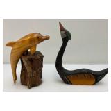 Misc. Vintage Hand Carved Wooden Items & More Misc. Vintage Hand Carved Wooden Items & More