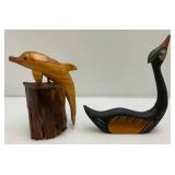 Misc. Vintage Hand Carved Wooden Items & More Misc. Vintage Hand Carved Wooden Items & More