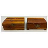 Misc. Vintage Hand Carved Wooden Boxes & More Misc. Vintage Hand Carved Wooden Boxes & More