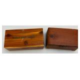 Misc. Vintage Hand Carved Wooden Boxes & More Misc. Vintage Hand Carved Wooden Boxes & More