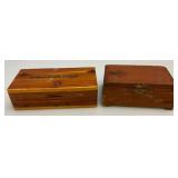 Misc. Vintage Hand Carved Wooden Boxes & More Misc. Vintage Hand Carved Wooden Boxes & More