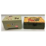 Misc. Vintage Hand Carved Wooden Boxes & More Misc. Vintage Hand Carved Wooden Boxes & More