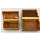 Misc. Vintage Hand Carved Wooden Boxes & More Misc. Vintage Hand Carved Wooden Boxes & More