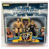 1998 Jakks Pacific Wrestle Mania Stone Cold Steve Austin And Vince McMahon Wrestling Figures Grudge Match (NIP) 1998 Jakks Pacific Wrestle Mania Stone Cold Steve Austin And Vince McMahon Wrestling Figures Grudge Match (NIP)