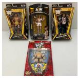 Misc. Collectible Wrestling Action Figures Including Stone Cold Stve Austin And More (NIB) Misc. Collectible Wrestling Action Figures Including Stone Cold Stve Austin And More (NIB)